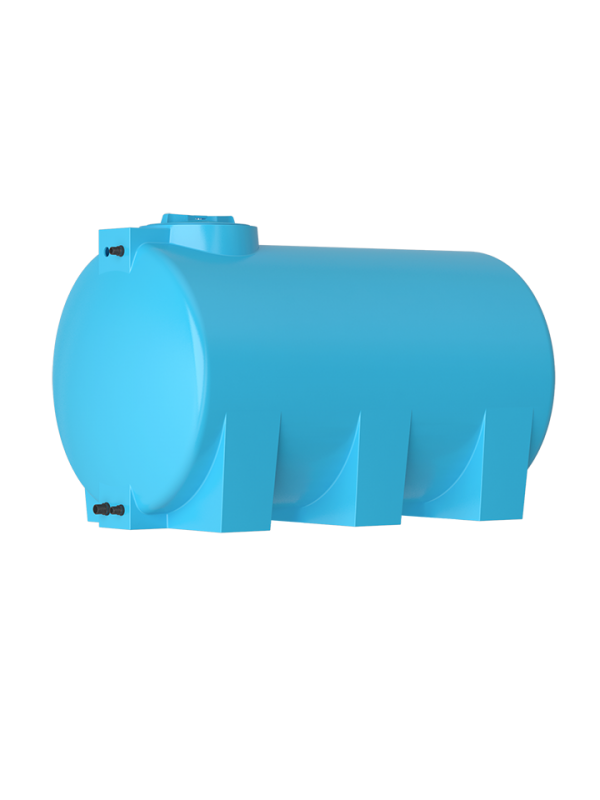 Бак для воды ATH 1000 синий горизонтальный Aquatech