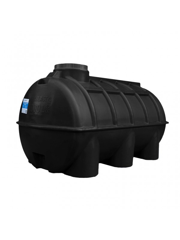 Бак для воды горизонтальный Aquaplast ОГ 1000 литров черный