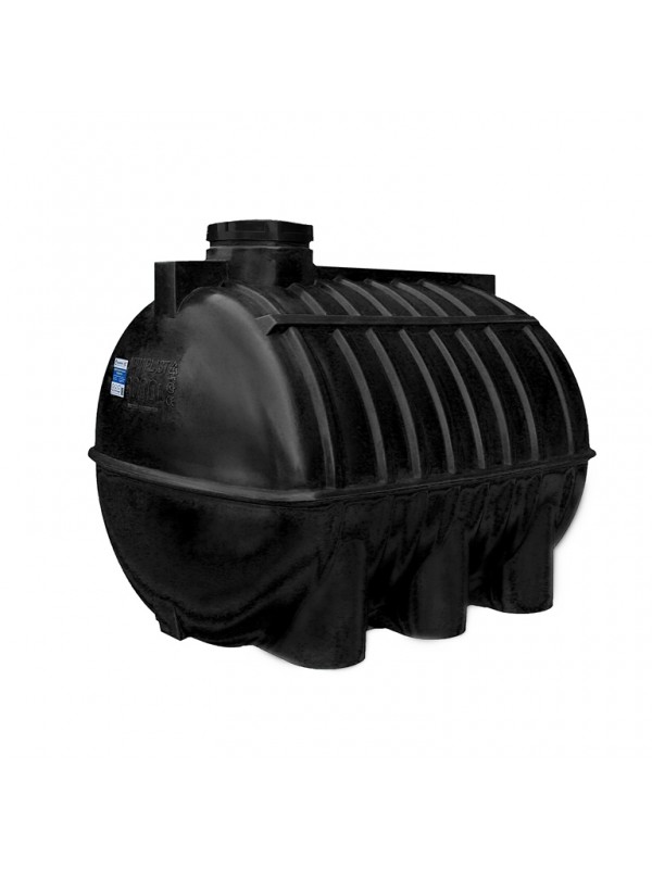 Бак для воды горизонтальный  Aquaplast ОГ 3000 литров черный