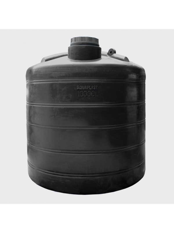 Бак для воды вертикальный Aquaplast ОВ 10000 литров черный