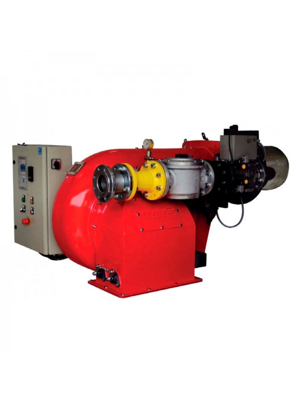 Газовая горелка URET URG 12 AZS модулируемая 1800-7500 кВт с газовым блоком