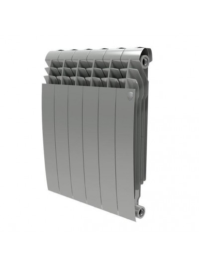 Биметаллический радиатор Royal Thermo BiLiner 500 Silver Satin (4 секции)