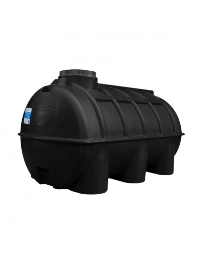 Бак для воды горизонтальный Aquaplast ОГ 1000 литров черный