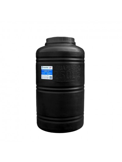 Бак для воды вертикальный Aquaplast ОВ 250 литров черный