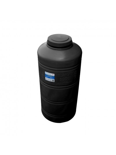 Бак для воды вертикальный Aquaplast ОВ 500 литров черный